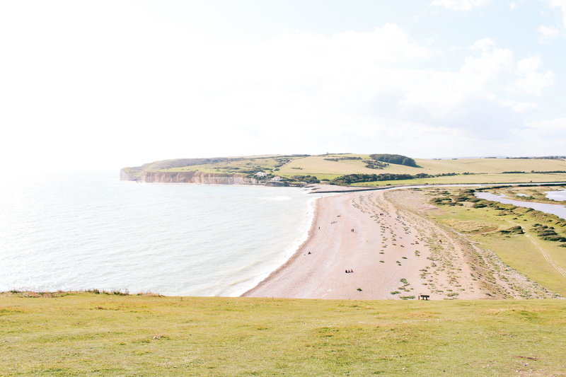 environment, no people, seven sisters, grass, landscape, tranquil scene, nature, water, scenics - nature, day, green, 5K, east sussex, land, cloud - sky