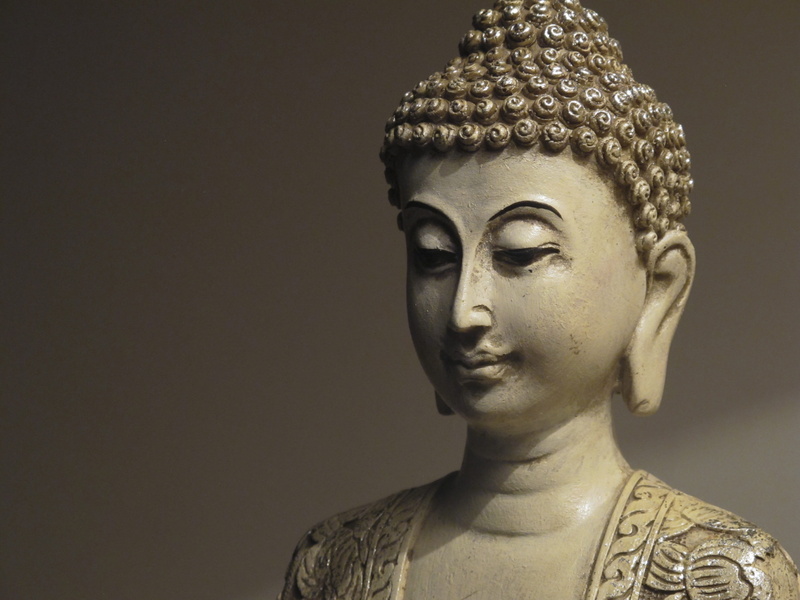 gold colored, indoors, studio shot, craft, statue, belief, 2K, stature, ornate, idol, gautama, close-up, sculpture, spirituality, representation, male likeness