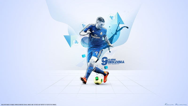 French, Real Madrid C.F., Soccer, Karim Benzema, 1080P