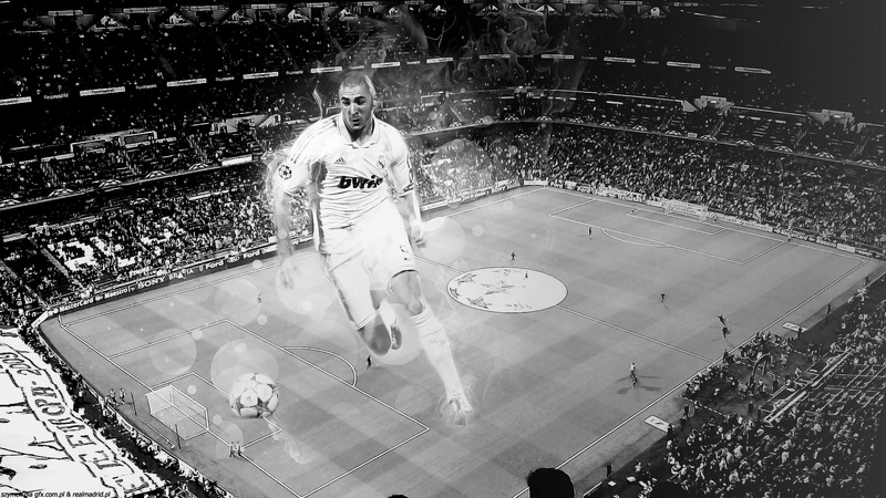 Real Madrid C.F., French, 1080P, Karim Benzema, Soccer