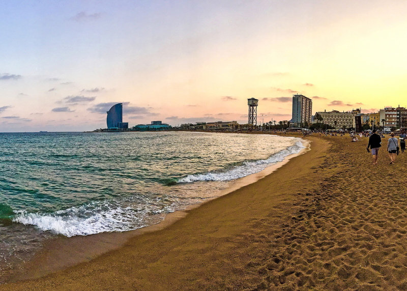 travel Locations, famous Place, outlook, holiday, motion, Barcelona, sky, skyscraper, art, vacations, waters Edge, sunset, cityscape, market, travel Destinations