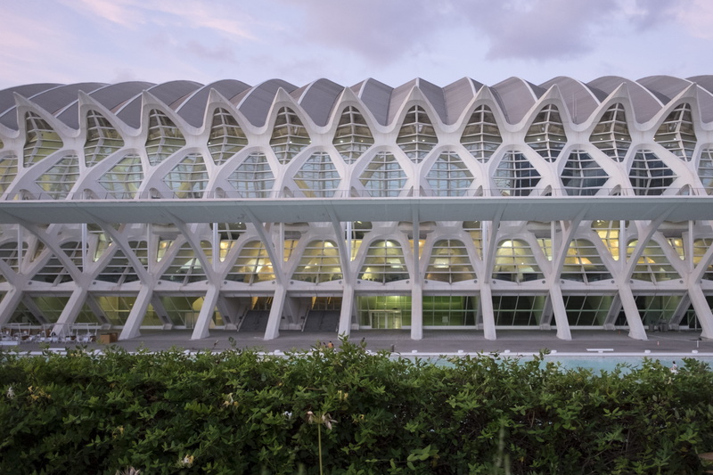 architecture, tree, metal, rythm, outdoors, spain, cloud - sky, window, plant, growth, sky, land, day, valència, valencia, grass, pattern, built structure
