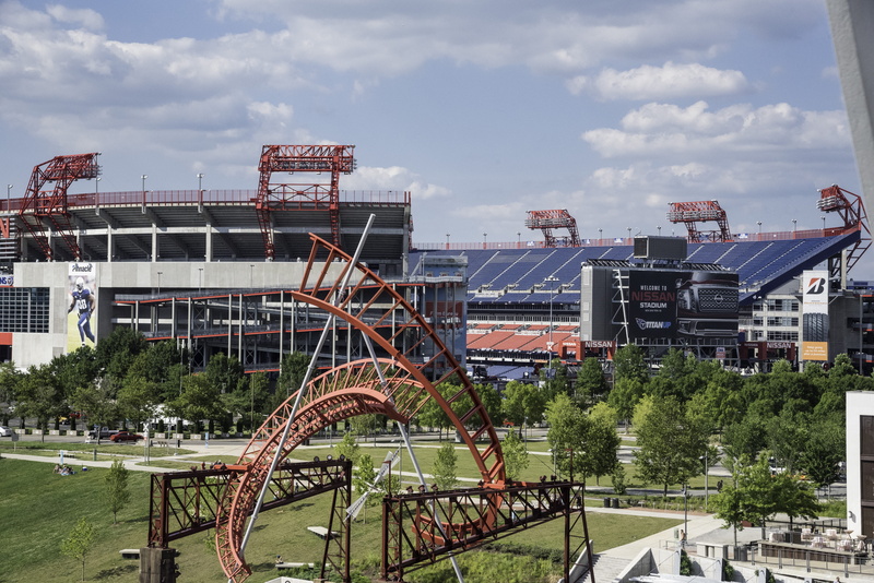 tennessee, amusement park ride, Nashville, Stadium, 5K, city, no people, day, arts culture and entertainment, amusement park, sky, public domain, sports