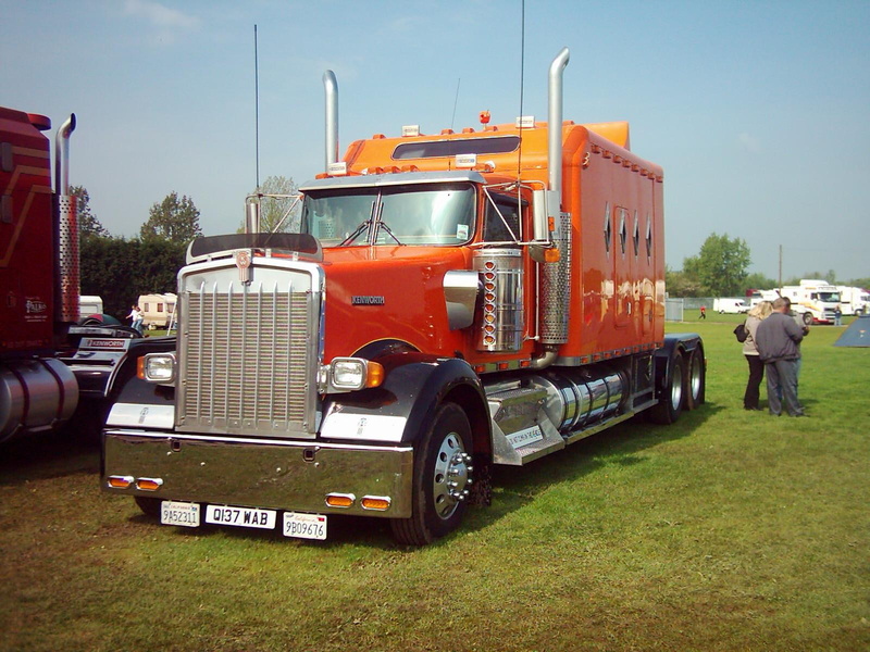 kenworth, semi, 720P, tractor, w900