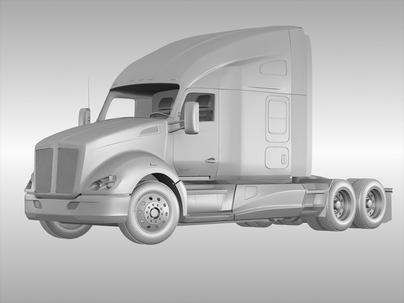 t680, semi, kenworth, 720P, tractor