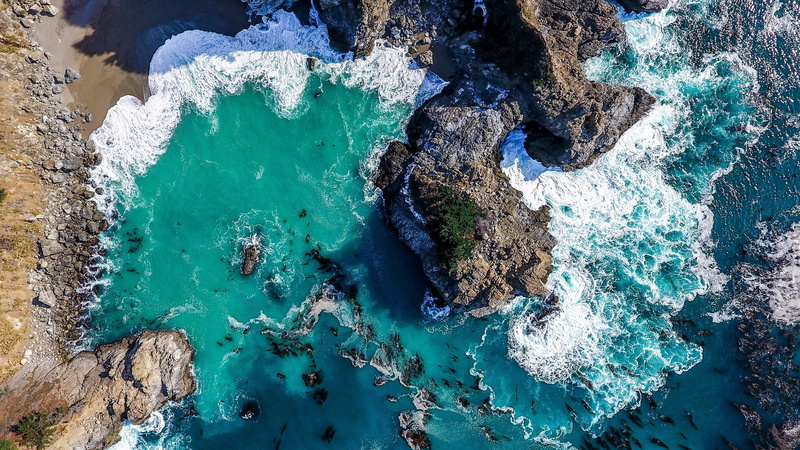 sea, lagoon, drone view, coast, beach, landscape, beauty in nature, water, aerial, photography, turquoise colored, tranquility, scenics - nature, shoreline