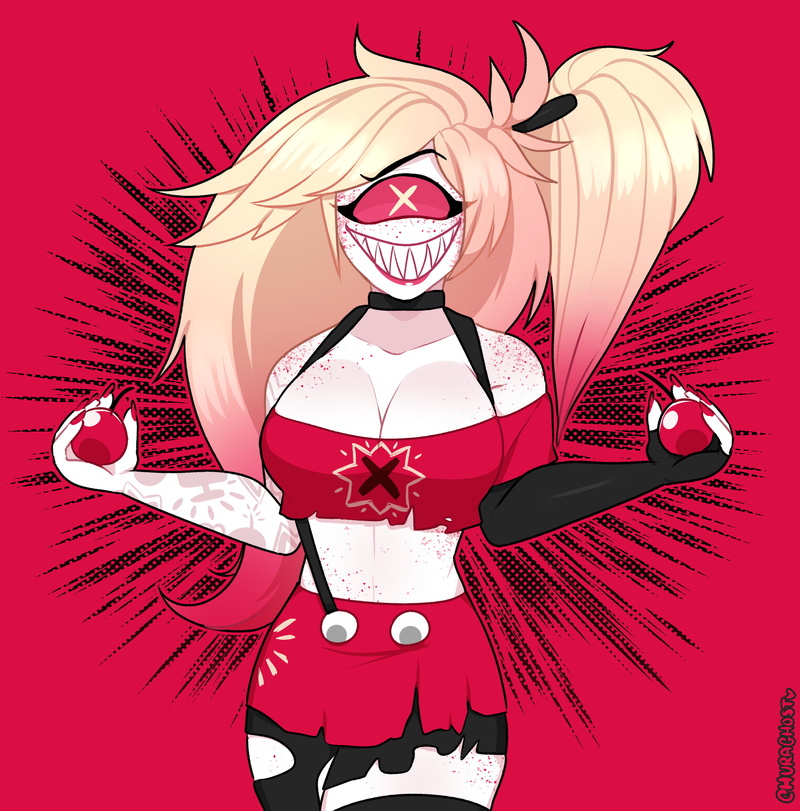 anime girls, Hazbin Hotel, 1080P