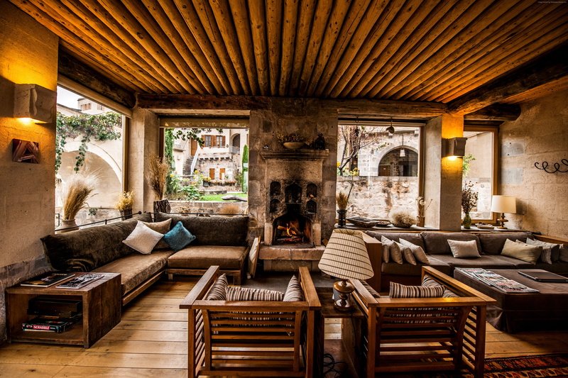 Argos in Cappadocia, 4K, resort, travel, vacation, tourism, wood, Best Hotels of 2015, Turkey