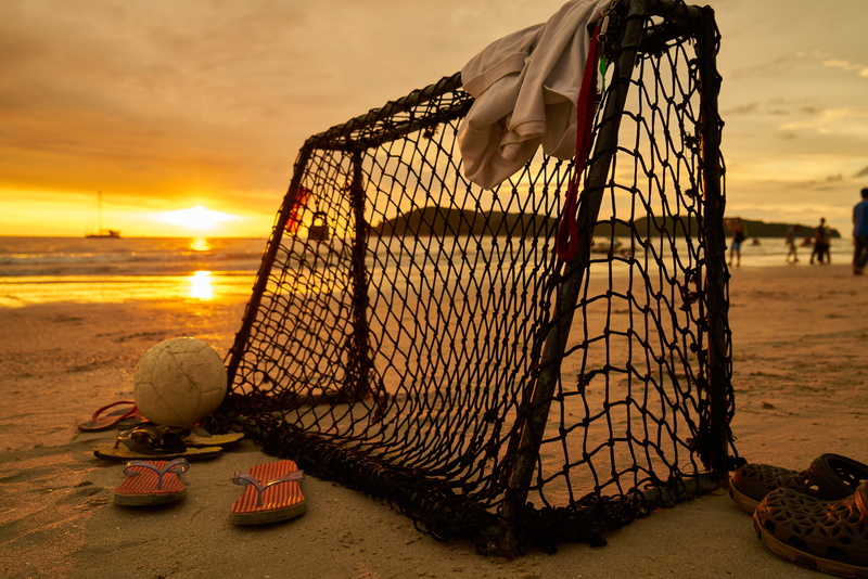 Malaysia, sports, goal, photography, beach, great, fishing net, land, unbelievable, summer, silhouette, recreational Pursuit, vacations, orange, composition