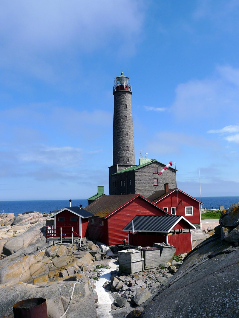 day, 2K, land, accommodation, cloud - sky, outdoors, travel, building exterior, baltic, bengtskar, hanko, tower, built structure, architecture, lighthouse