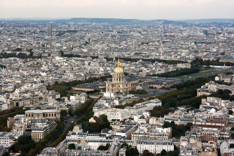 tomb of napoleon, day, the past, 1080P, dome, architecture, building, building exterior, cityscape, high angle view, tourism, travel destinations, nature