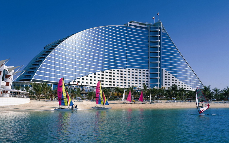 4K, 1080P, dubai, Beach, backgrounds, jumeirah, Hotel, 1920x1200
