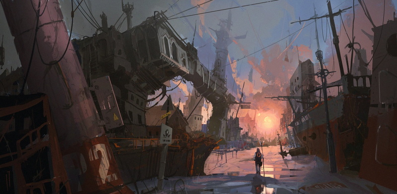 1080P, City, Sci Fi, Post Apocalyptic