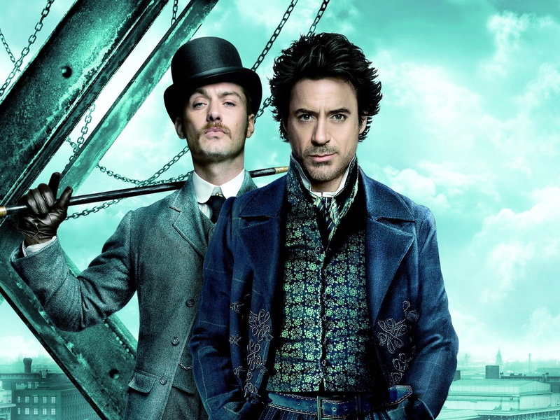 jude, movies, law, sherlock, watson, robert, holmes, doctor, downey, 720P