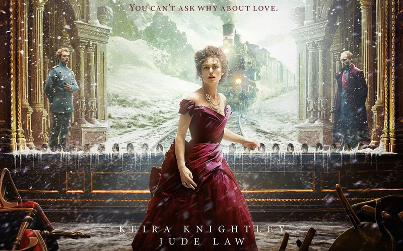 1080P, Keira Knightley, beauty, Anna Karenina, young adult, adult, train, law, antique, beautiful people, snow, Jude Law, digital, keira, building