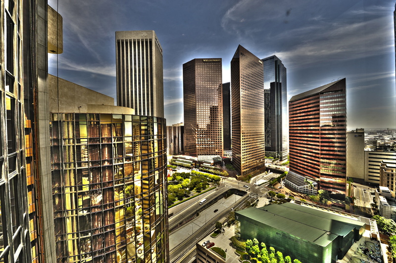 tall - high, Downtown Los Angeles, photo, urban Skyline, cloud - sky, skyscraper, built Structure, downtown, building Exterior, city, building, urban Scene