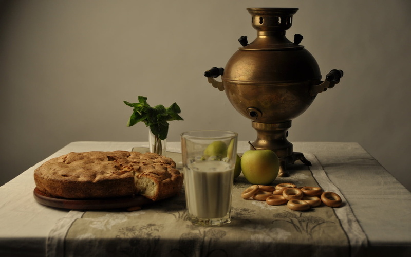 no people, pie, clear, gold, milk, container, wellbeing, refreshment, household equipment, samovar, baked, temptation, rock, mint leaf - culinary, drink
