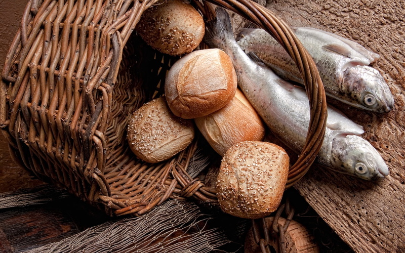 two, agriculture, gourmet, organic, pastry Dough, no people, indoors, cultures, whole Wheat, eating, wicker, food And Drink, still life, large group of objects