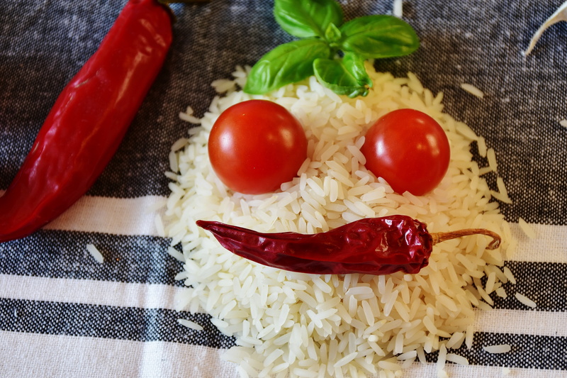 freshness, rice, vegetable, day, white, ready-to-eat, jasmine rice, 5K, grains, tomatoes, natural product, tomato, nutrition, food and drink, still life