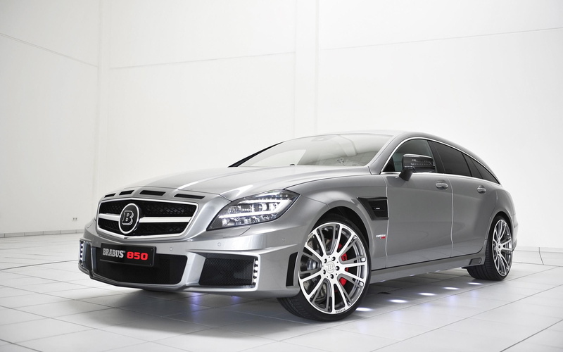shooting, brake, 2013, mercedes, gray, mercedes benz, benz, brabus, biturbo, sedan, cars, 2K