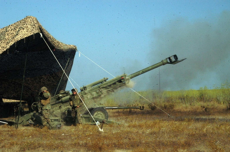 720P, M777 howitzer, Artillery