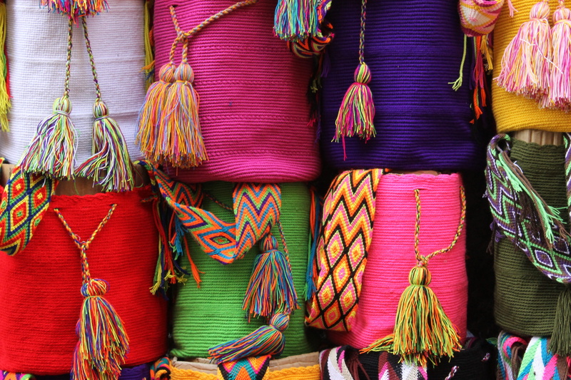 pattern, day, crafts, textiles, small business, large group of objects, bag, outdoors, cartagena, market, collection, 4K, backgrounds, for sale, souvenir