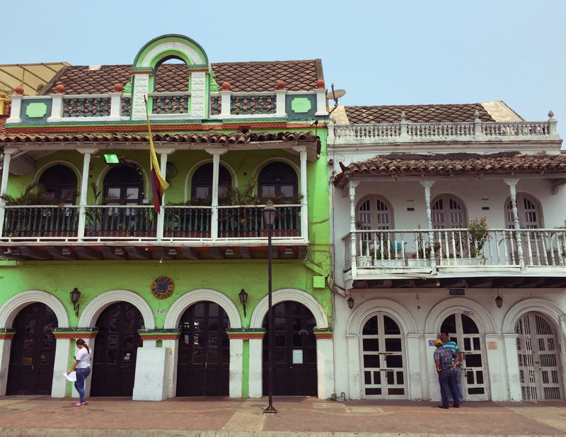 entrance, facade, arched, history, arcade, city, getsemani, building exterior, the past, nature, tourism, incidental people, arch, travel destinations