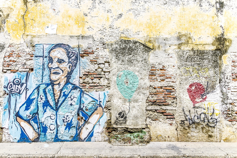 day, urban, building exterior, wall - building feature, graffiti, mural, art, multi colored, wall, colombia, text, art and craft, graffiti art, full frame