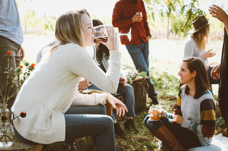 drink, red, brown, group of people, another, togetherness, enjoyment, chair, sitting, friendship, leisure activity, wine, alcohol, adult, refreshment, men
