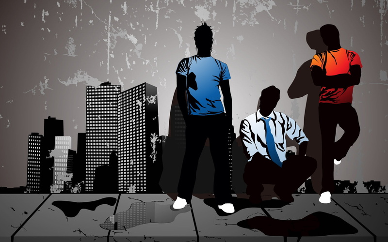 togetherness, computer Graphic, sport, adult, leaning, three, nature, competitive Sport, running, two people, exercising, illustration, casual clothing