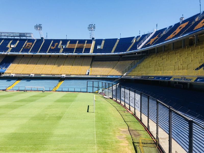 nature, amphitheatre, green color, argentina, bleachers, absence, building, bridge, day, railing, empty, oval, sport, brandsen 805, bullring, football field