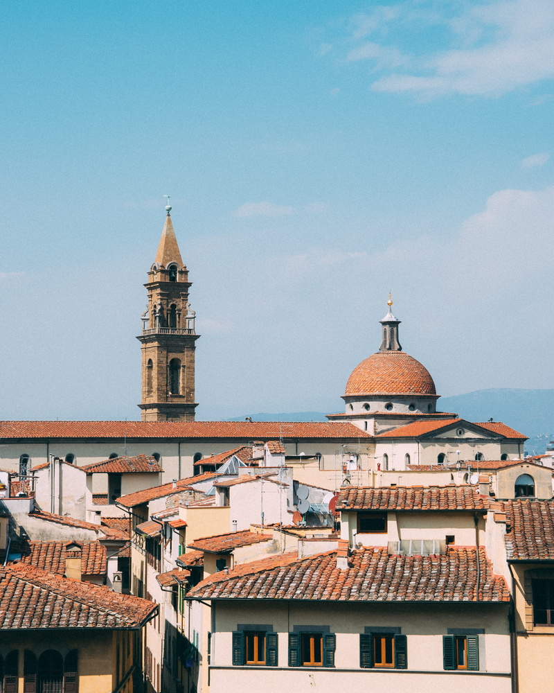 panoramic, dome, europe, residential district, architecture, traditional, 4K, town, gothic, spirituality, cityscape, roof tile, city, blue, sky, religion