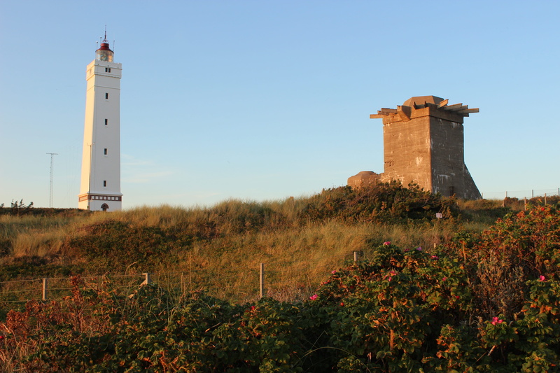 the past, abandoned, nature, plant, building exterior, history, sky, outdoors, lighthouse, protection, no people, Bunker, blavand, clear sky, tower, building