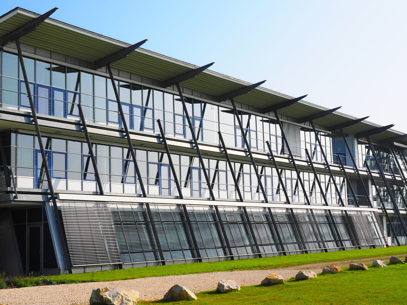 perspective, alternative, nature, building, greenhouse, glass - material, agriculture, modern, growth, low, view, contemporary, university, built structure