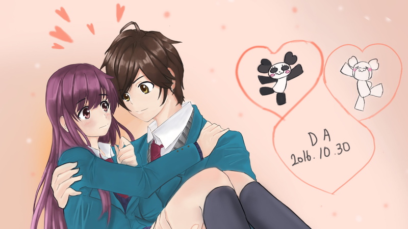 2K, Kokuhaku Yokou Renshuu Series, Souta Mochizuki, Itsudatte Bokura no Koi wa 10 Centi Datta., Akari Hayasaka