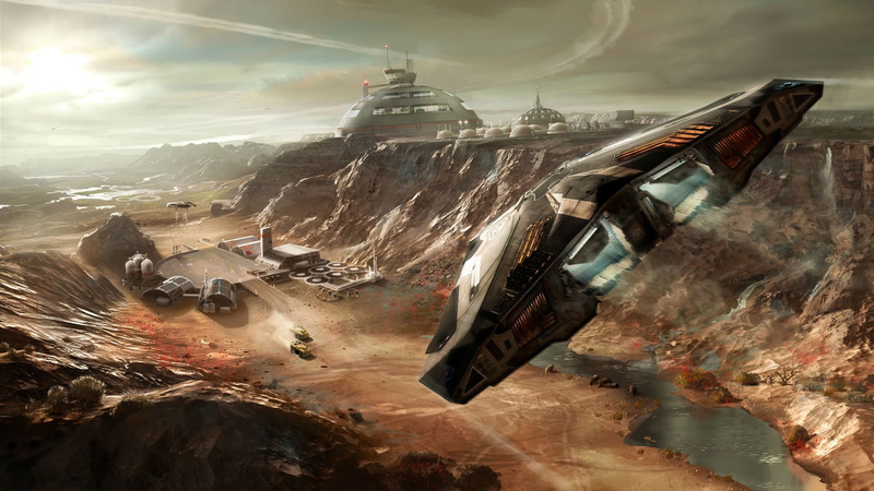 spaceship, architecture, travel, outdoors, building, mmo, Fighting, cloud - sky, air vehicle, mode of transportation, action, artwork, fi, no people, travel destinations