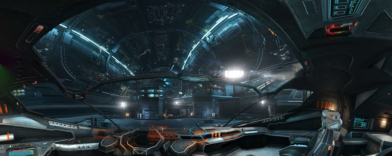 architecture, industry, indoors, mode of transportation, land vehicle, artwork, dangerous, car, space, electric lamp, connection, mmo, business, 2K, Futuristic
