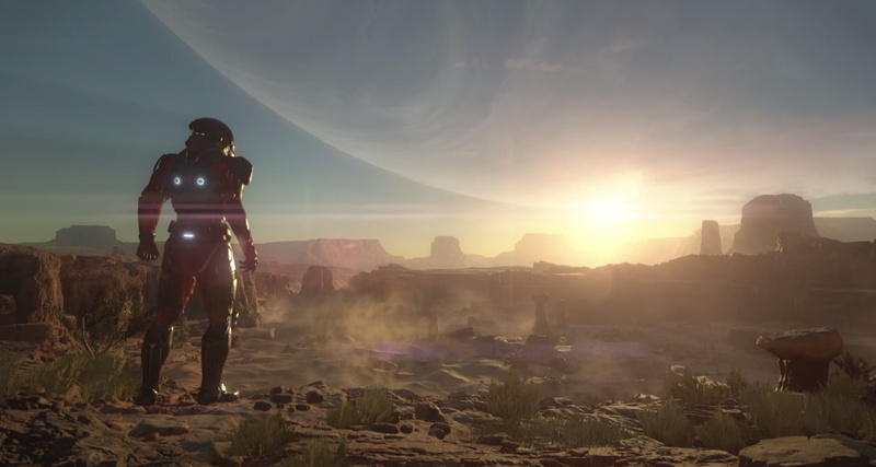 warrior, armor, mmo, 4, sci, fi, online, action, Mass, shooter, Andromeda, Futuristic, 1080P, Effect