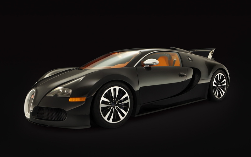 side, bugatti, 1080P, sang, noir, angle, Bugatti Veyron, veyron