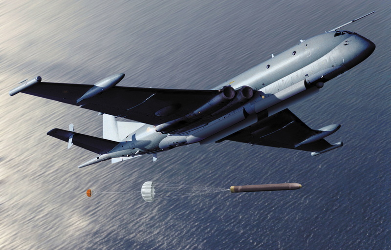 the plane, anti-submarine, RAF, 1080P, BAE, torpedo, sea, Nimrod