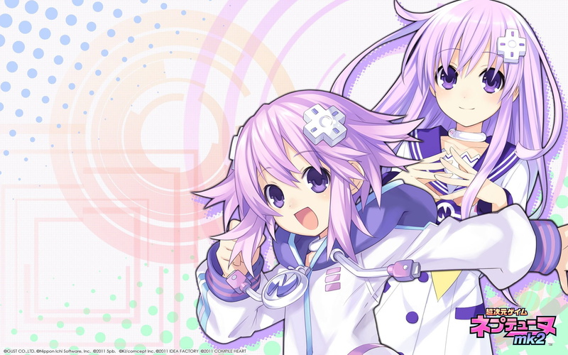 Video Game, art and craft, 1080P, Purple Hair, Neptune (Hyperdimension Neptunia), Hyperdimension Neptunia, Hyperdimension Neptunia Victory, pink color