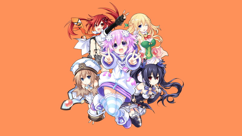 Video Game, Anime, Noire (Hyperdimension Neptunia), Vert (Hyperdimension Neptunia), Blanc (Hyperdimension Neptunia), 1080P, Uzume Tennouboshi, Neptune (Hyperdimension Neptunia)
