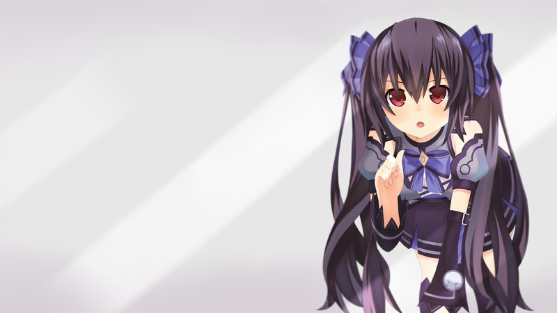 costume, representation, childhood, purple, lifestyles, disguise, 4K, standing, noire, women, waist up, innocence, portrait, red eyes, indoors, hyperdimension neptunia