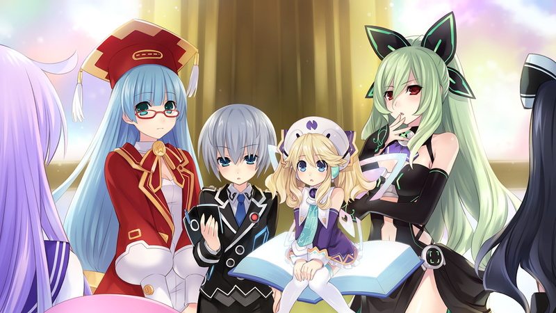 Ram (Hyperdimension Neptunia), 1080P, Video Game, Histoire (Hyperdimension Neptunia), Chika Hakozaki, Kei Jinguji, Uni (Hyperdimension Neptunia), Nepgear (Hyperdimension Neptunia)