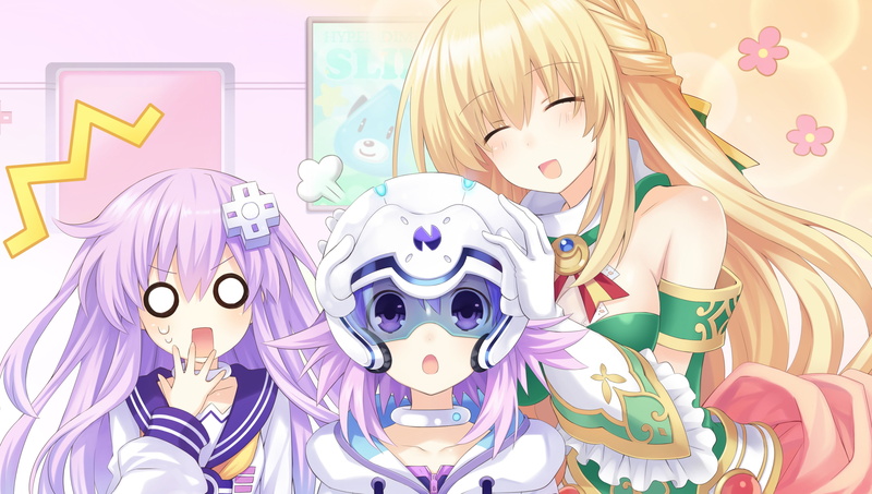 Neptune (Hyperdimension Neptunia), 2K, Vert (Hyperdimension Neptunia), Hyperdimension Neptunia, Nepgear (Hyperdimension Neptunia)