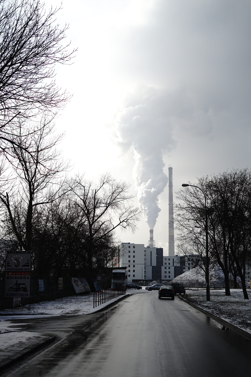 czarny i biały, smog, smokestack, ecology, chimney, bare tree, january, natura, air pollution, atmospheric, industrial, transportation, sztuka, panoramiczny