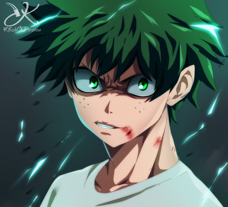 Izuku Midoriya, Boy, Anime, Green Hair, Green Eyes, 1080P, My Hero Academia