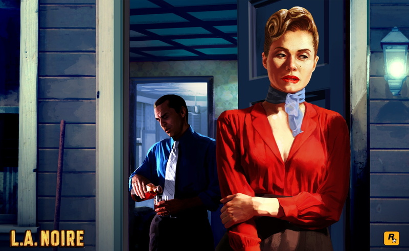 L.A. Noire, video game, noire, 2K, l, rockstar games, Games