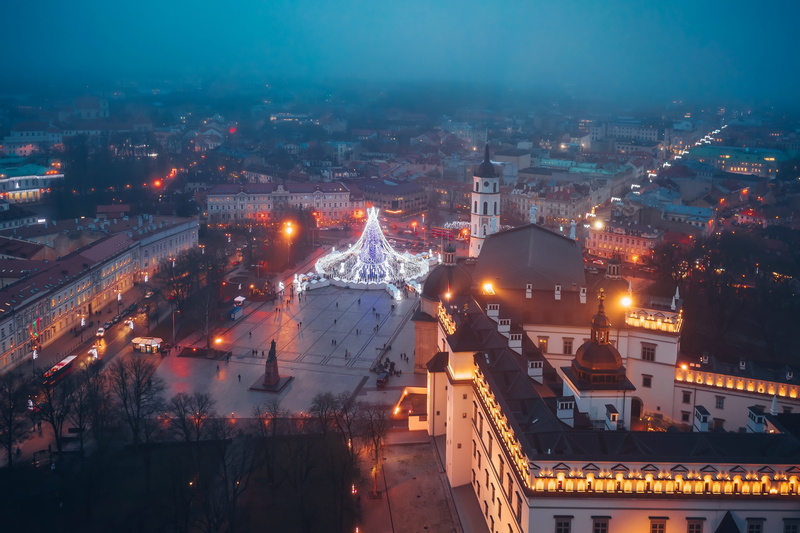 4K, Vilnius, Lithuania, the city