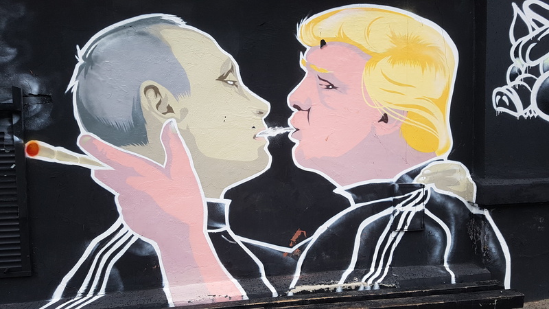 creativity, trump, representation, putin, smoke, still life, anatomy, cigarettes, black background, lithuania, vilnius, 420, male likeness, craft, airkiss
